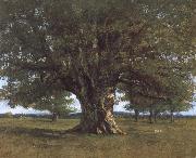 Gustave Courbet The Oak of Flagey oil painting on canvas